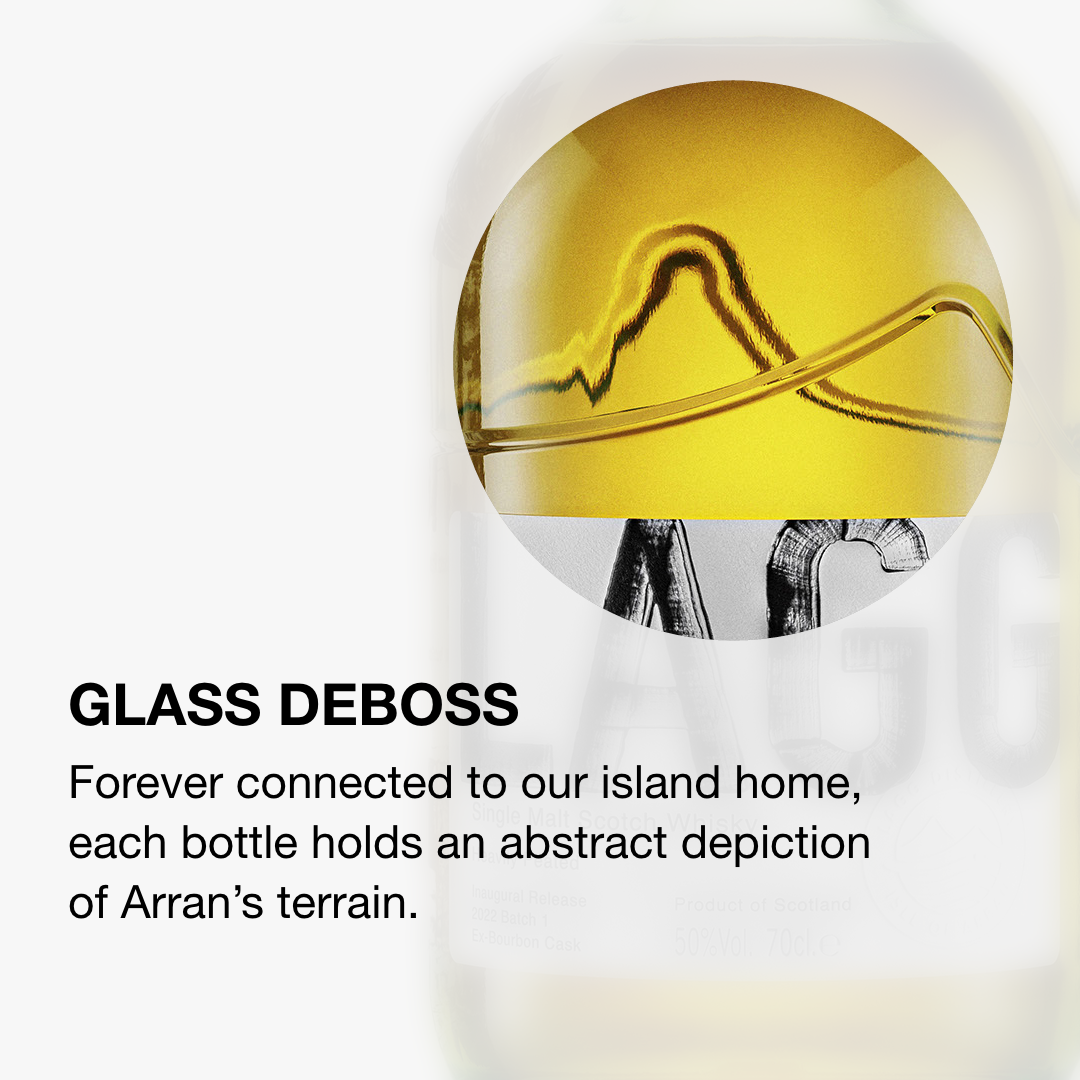 Lagg A 05 glass deboss