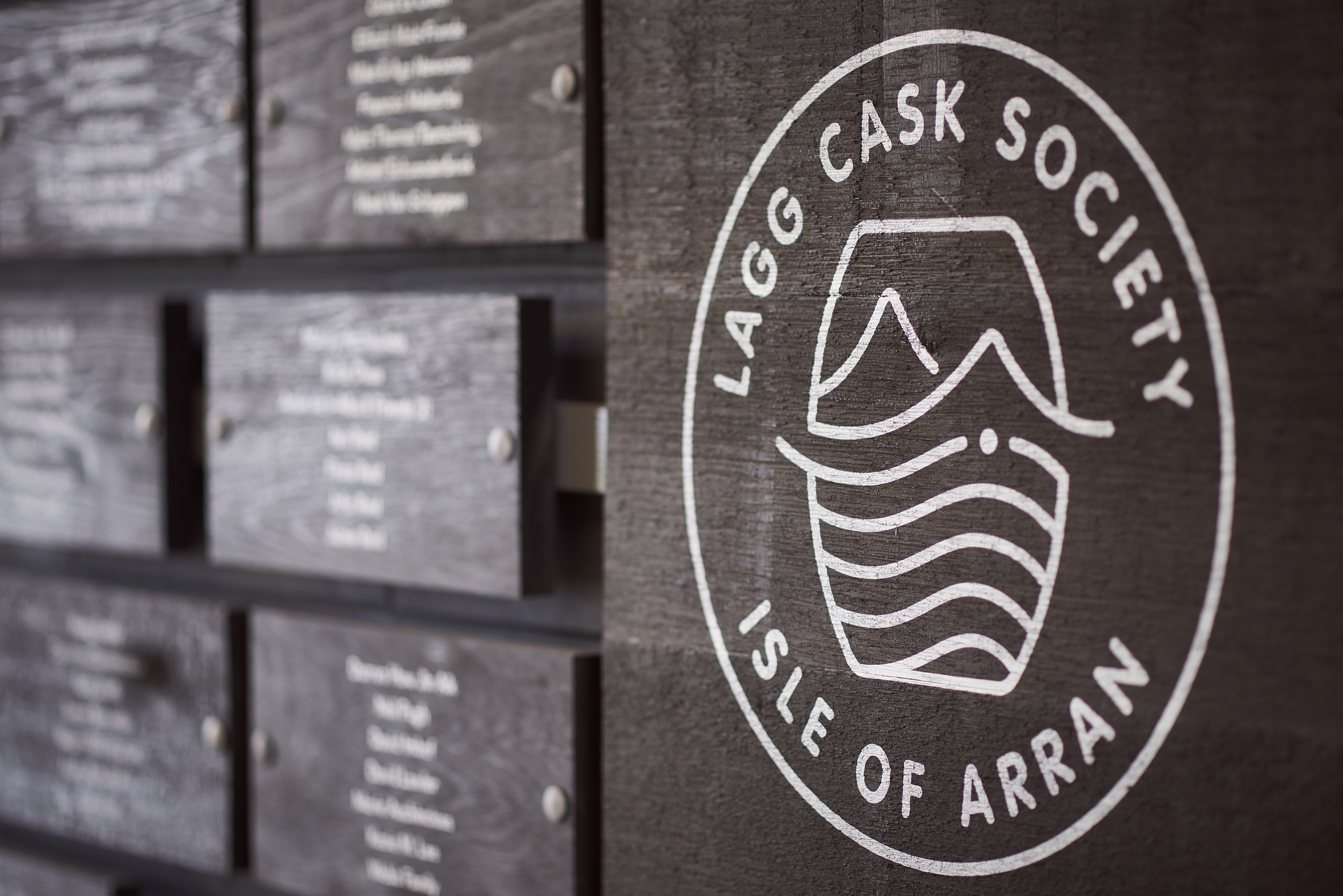 Lagg Cask Society Wall