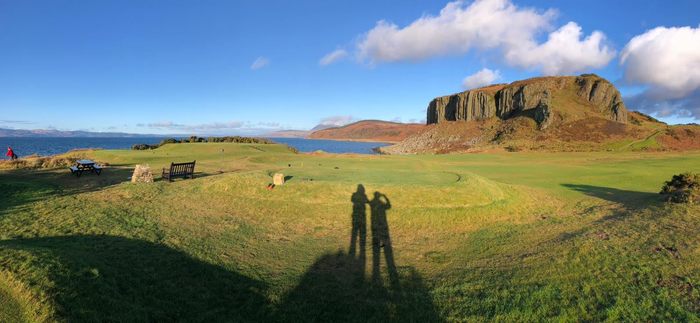 Golfing on Arran 