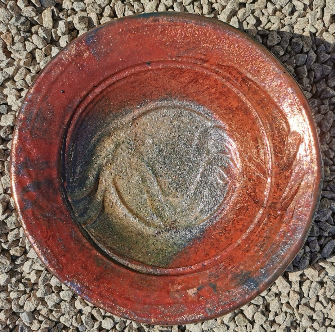 Rob Stevens ceramic plate