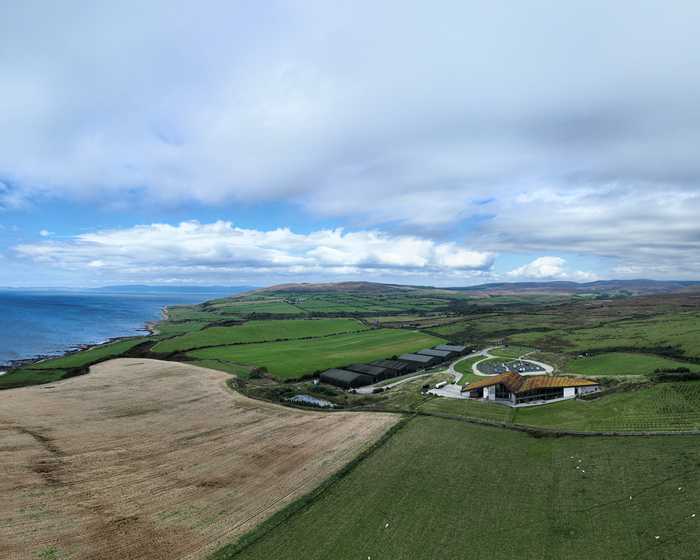 The beautiful surroundings of Lagg Distillery, Distillery of the Year 2023.